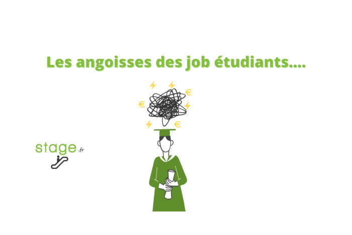 Job étudiant : Quelles sont vos angoisses ?