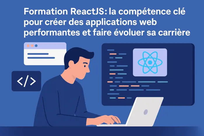 Formation ReactJS : la compétence clé pour créer des applications web performantes et faire évoluer sa carrière