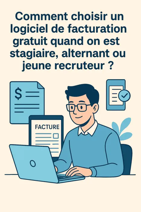 Comment choisir un logiciel de facturation gratuit quand on est stagiaire, alternant ou jeune recruteur ?