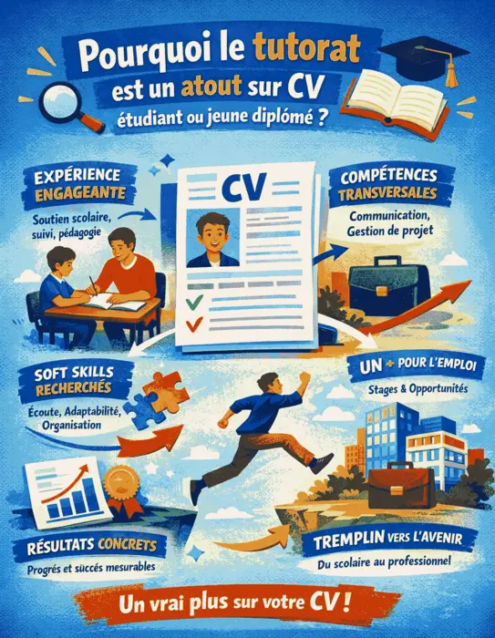 Pourquoi le tutorat est un atout sur un CV étudiant ou jeune diplômé